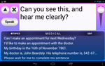 Persona for Android medical phrases